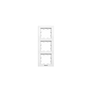 Рамка 3-а вертикальна Karre Plus 55 (Біла) (WDTF08132WH-UA1) WDTF08132WH-UA1 фото