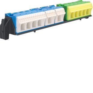 Тримач з клемами 21xN+20xPE / 5xN+6xPE для щитка Volta 48/60 мод. VZ464 фото