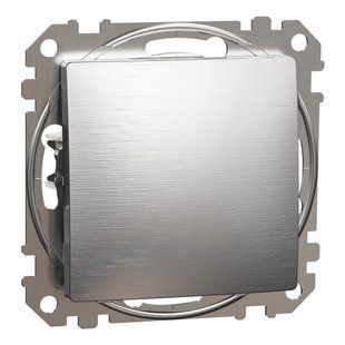 Кнопка (без фіксації) Матовий алюміній Sedna Elements (SDD170111U) SDD170111U фото