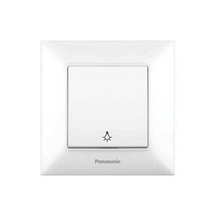 Кнопковий Вимикач, Panasonic Arkedia Slim, біл. (WNTC00162WH-UA1) WNTC00162WH-UA1 фото