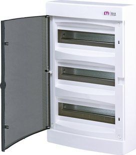 Щит зовнішн. розподільний ECT 36PT (36мод.проз.дверцята) 1101004 фото
