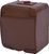 Розетка 1-я (Schuko) (коричн. кришка) (IP44/54) RHE-1s-KR (4668050) 4668050 фото