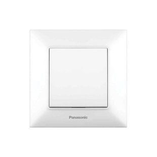 Вимикач 1кл. Panasonic Arkedia Slim, біл. (WNTC00012WH-UA1) WNTC00012WH-UA1 фото