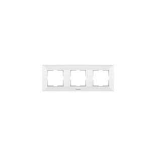 Рамка 3-на горизонт. Panasonic Arkedia Slim, біла (WNTF08032WH-UA1) WNTF08032WH-UA1 фото