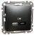 USB розетка Матовий титан Sedna Elements (SDD172405U) SDD172405U фото