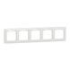 Рамка 5-пост Білий Sedna Design (SDD311805) SDD311805 фото
