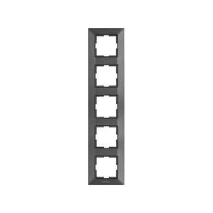 Рамка 5-а вертикальна Karre Plus 55 (Димчаста) (WDTF08152DG-UA1) WDTF08152DG-UA1 фото