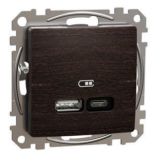 USB розетка Венге Sedna Elements (SDD181405U) SDD181405U фото