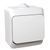 Перемикач 1-кл. IP44 білий Cedar Plus (WDE000560) WDE000560 фото