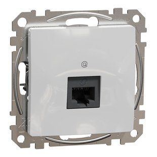 Комп'ютерна розетка RJ45 Антрацит Sedna Design (SDD113451) SDD113451 фото