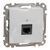 Комп'ютерна розетка RJ45 Антрацит Sedna Design (SDD113451) SDD113451 фото
