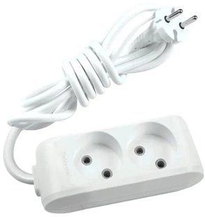 Подовжувач Panasonic X-tendia без заземленням та шторками 2 гнізда (WLTB02252GR-UA1) WLTB02252GR-UA1 фото