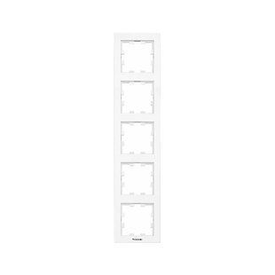 Рамка 5-а вертикальна Karre Plus 55 (Біла) (WDTF08152WH-UA1) WDTF08152WH-UA1 фото