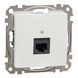 Одинарний роз'єм RJ45 CAT6 UTP Білий Sedna Design (SDD111461) SDD111461 фото
