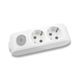Колодка Panasonic X-tendia із заземленням та шторками 2 гнізда (WLTA04202GR-UA1) WLTA04202GR-UA1 фото