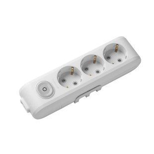 Колодка Panasonic X-tendia із заземленням та шторками 3 гнізда (WLTA04302GR-UA1) WLTA04302GR-UA1 фото