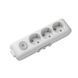Колодка Panasonic X-tendia із заземленням та шторками 3 гнізда (WLTA04302GR-UA1) WLTA04302GR-UA1 фото