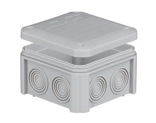 Коробка розпод.зовн. UNIKA PLANK поліпроп.самозатух.850&deg;С IP54 з кабел.вводами IB402 (PLK4020850) PLK4020850 фото