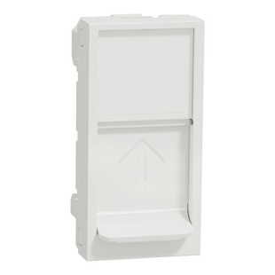 Центральна плата RJ45Keystone/Systimax 1 модуль білий (NU946018) NU946018 фото