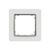 Рамка 1-місна Біле скло Sedna Elements (SDD360801) SDD360801 фото