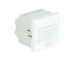 Датчик руху EFAPEL QUADRO 400W білий матовий (4640212 SBM) 4640212 SBM фото