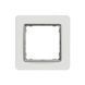 Рамк 1-пост шт Біле скло Sedna Elements (SDD360801) SDD360801 фото