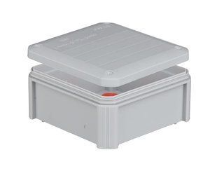 Коробка розпод.зовн. UNIKA PLANK поліпроп.самозатух.850&deg;С IP55 з суціл.стінками IB603 (PLK6030850) PLK6030850 фото