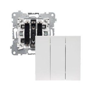 Вимикач 3-кл (EQ-M-TSWFR-1) EQ-M-TSWFR-1 фото