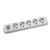 Колодка Panasonic X-tendia із заземленням та шторками 5 гнізд (WLTA04502GR-UA1) WLTA04502GR-UA1 фото