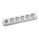 Колодка Panasonic X-tendia із заземленням та шторками 5 гнізд (WLTA04502GR-UA1) WLTA04502GR-UA1 фото