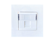 Розетка PC EFAPEL QUADRO RJ45 5e білий матовий (4697112 SBM) 4697112 SBM фото
