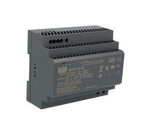 Блок живлення Mean Well для монтажу на DIN-рейку 150 ВТ, 24 В, 6.25 А (HDR-150-24) HDR-150-24 фото