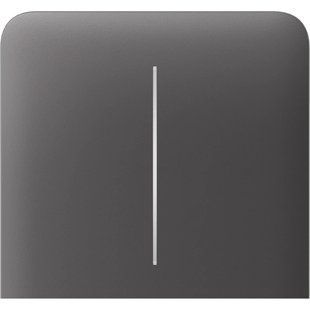 Ajax SideButton (2-gang) vertical grey кнопка (000046487) 000046487 фото