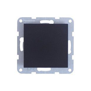 Вимикач 1 кл без рамки Karre Plus 55 (Чорний) (WDTT00012BL-UA1) WDTT00012BL-UA1 фото
