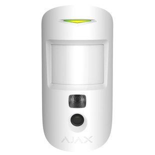 Ajax MotionCam (HDR) white датчик руху з камерою (000054412) (117744.307.WH1/105894.23.WH1) 000054412 фото