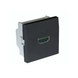 Розетка HDMI одинарна Efapel LOGUS чорн. Матовий матовий (45436 TPM) 45436 TPM фото