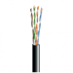 Кабель ЮТП зовн мідь Category 5e U/UTP PE 4х2х24 AWG (500) ЗЗКМ 70910031 фото