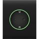 Ajax CenterCover (smart) [type F] black фронтальна панель (000038778) (52810.162.BL) 000038778 фото