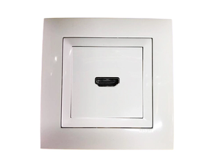 Розетка HDMI одинарна Efapel LOGUS біл. (45436 TBR) 45436 TBR фото