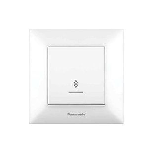 Вимикач 1кл.прох.з підсв. Panasonic Arkedia Slim, біл. (WNTC00042WH-UA1) WNTC00042WH-UA1 фото